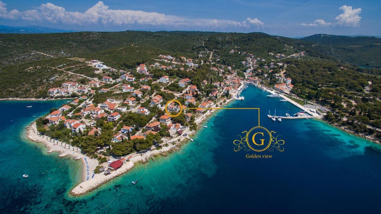 Golden View Luxury Apartment Maslinica Exterior foto